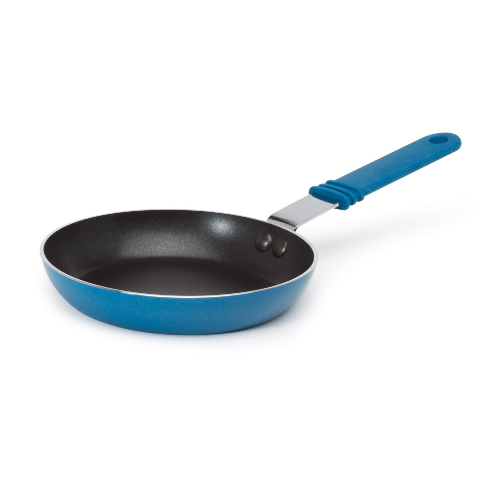Ecolution Kitchen Extras 5-1/2-Inch Fry Pan Mini Blue