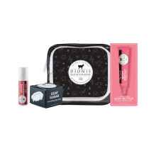 Dionis Goat Sugar Lip Scrub Balm & Butter Overnight Lip Mask Kit Ziegenmilch-Jojoba- und Moringale spenden Feuchtigkeit und reparieren rissige Lip