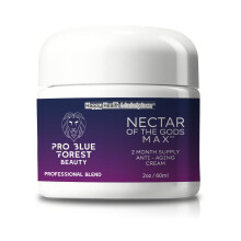 Nectar Of The Gods Max - 2 maanden voorraad - Anti-rimpel Anti-verouderingscrme - Onze beste Pro Blue Forest schoonheidscrme - Anti-rimpelcrme