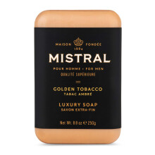 Mistral Bar Saippua Luomu Golden Tobacco Suuri patukka