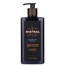 Lozione per il corpo ricca di umidit maschile di Gin salato 13,5 fl oz