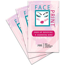 Ansigtsprint - Body Wipe Company - Premium makeup-fjerningsservietter - Ansigtsrens p? farten h?ndkl?der - 20 individuelle pakker