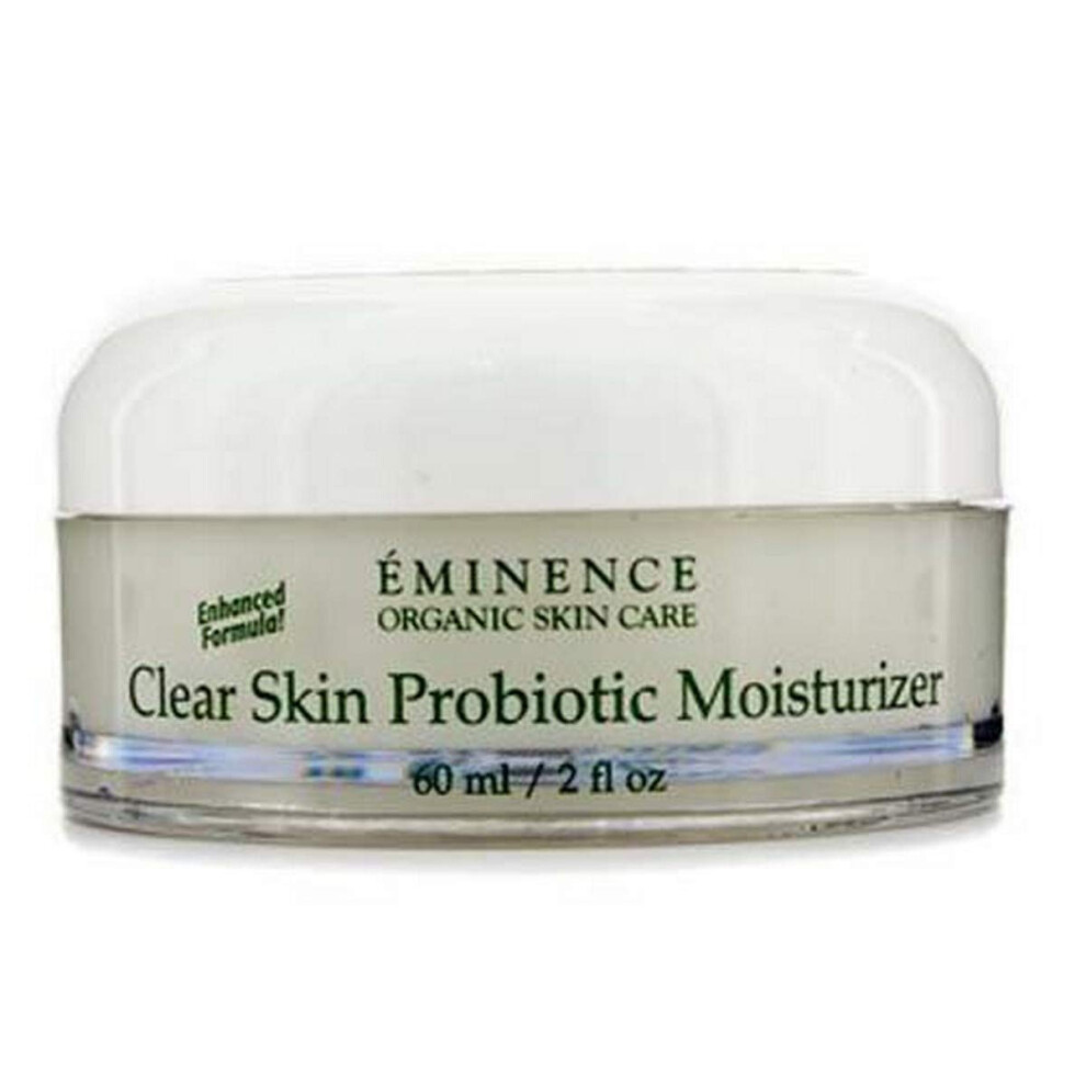 Eminence Organic Ski Light Eminence Organic Skincare Clear Skin Probiotic Moisturizer Ounce, Cucumber, 8.4 Fl Oz (8250/Em)