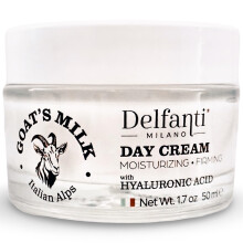 Leche de cabra de Delfanti-Milano con cido hialurnico hidratante y reafirmante Da de la crema crema hidratante hecha en Italia