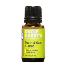 Elixir de aromaterapia para dentes e gomas do tio Harry | Enxaguante bucal purificante sem lcool para gengivas e mau hlito | Mistura Potente pa