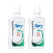 Spry Xylitol Muntvätt, Spearmint - 16 fl oz (Pack om 2)