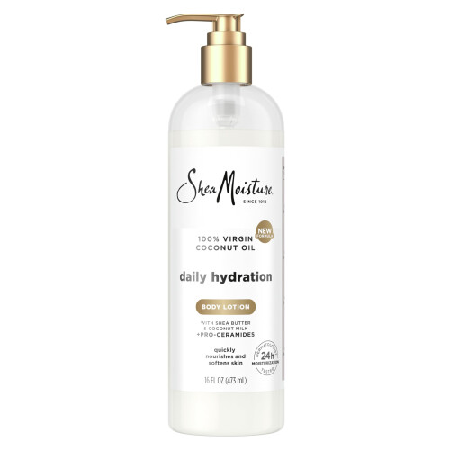 Shea Moisture Tägliche Feuchtigkeits-Körperlotion, 100 % Reines Kokosnussöl