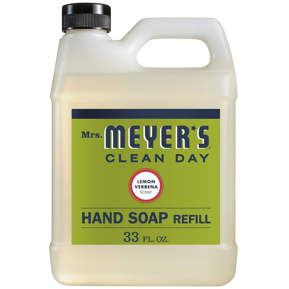 Mrs. Meyer's Liquid Hand Soap Refill Bottle Lemon Verbena Scent 33 Fl Oz (Pack Of 1)
