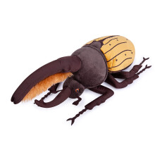 ZHONGXIN MADE Simulacn plyov hracka vycpan hmyzem - 10"""" Realistick Isopod Coleoptera Atlas Zvrec Hmyz Brouk Mekc kori Zvrtka Model Unik