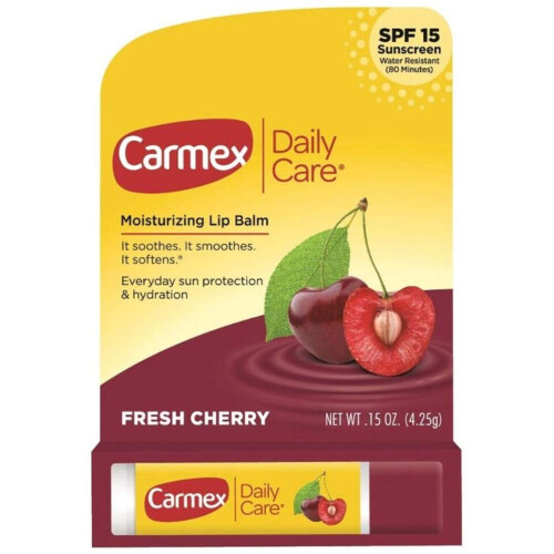 Carmex Carmex Lippenbalsamstift     Kirschgeschmack     LSF 15     2er-Pack