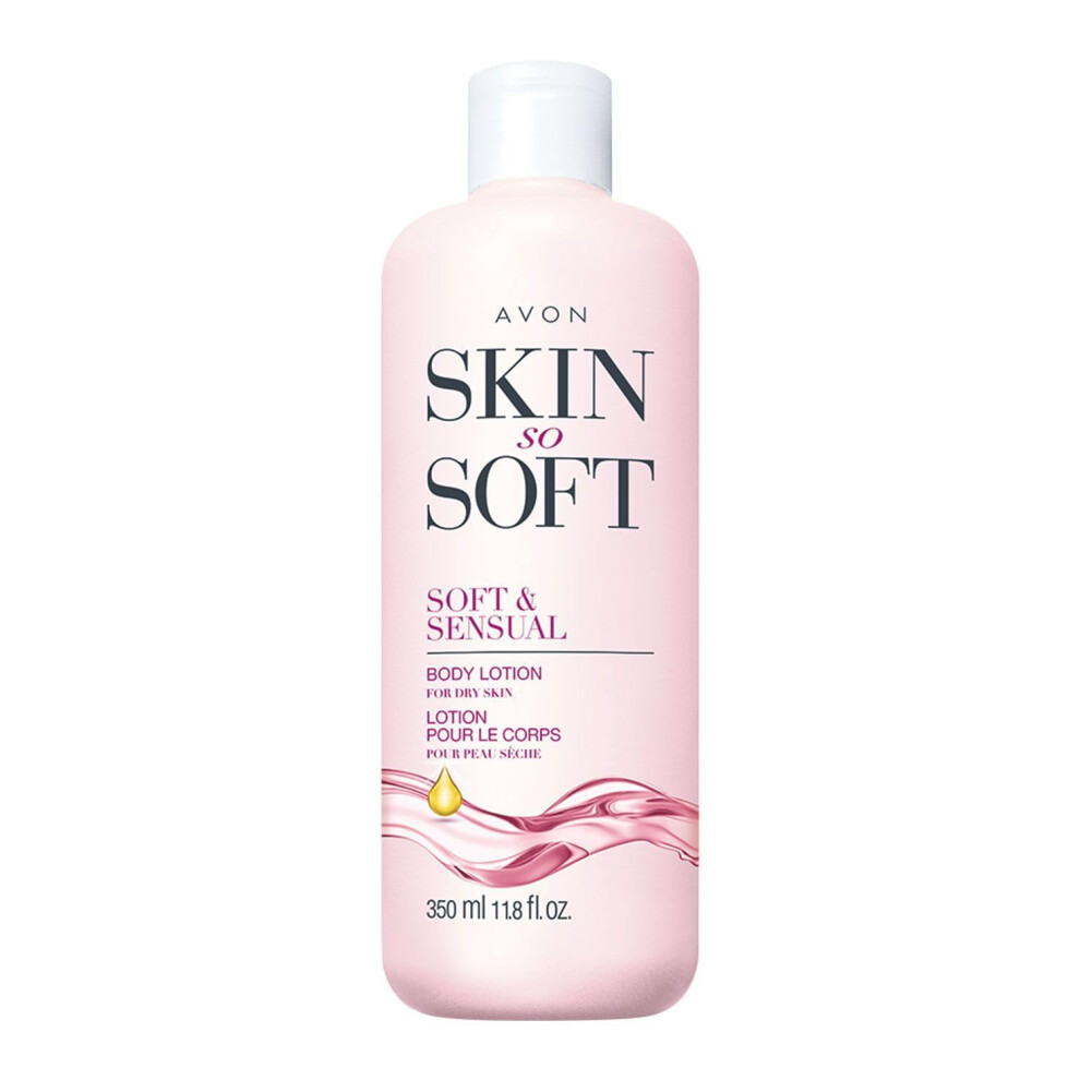 Skin So Soft Soft & Sensual Body Lotion with Argan Oil - 24+ Hour Moisturization  Spicy Floral Jasmine Scent  Dermatologically Tested  11.8 fl. o