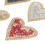 20 Stück Harz Strass Herzen Aufbügelpatches DIY 4