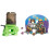 Monster Jam Pacchetto di Battaglia Million Warriors con 35 Figure, Lanciatore e Playset 3