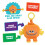 Super Simple WowWee Sensory Plush Monsters Dewey (Orange) with 5+ Sensory Features (Ages 0+) 3