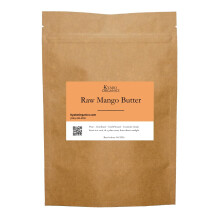 Kyabo 3 Pfund MANGOBUTTER PREMIUM Bio, unraffiniert, roh, jungfrulich, 100 % rein, kaltgepresst, Klasse A, gentechnikfrei, 100 % natrlich, fr die
