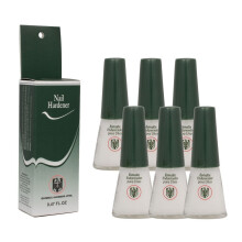 6 botellas Quimica Alemana Hardener de uas Fortalecedor Polacio Tratamiento 0.47 oz