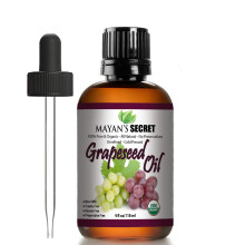 USDA-zertifizierte Bio-Traubenkernl-Anti-Aging-Feuchtigkeitscreme Gesichtsreiniger | Unraffiniert kaltgepresst | Unverzichtbar zur Reduzierung von