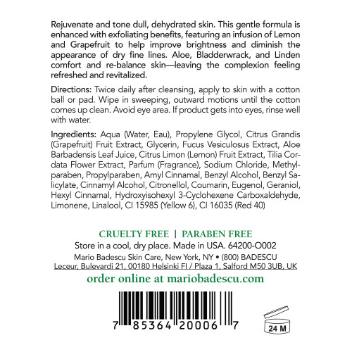 Mario Badescu Mario Badescu Alpha Grapefruit Cleansing Lotion 16 Fl Oz 1