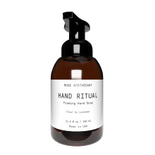 Rituel des Mains Muse Apothecary - Savon Moussant Aromatique et Nourrissant, Infusé d'Huiles Essentielles - Certifié Biobasé