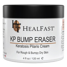 HealFast KP Bump Eraser Cream 4 uncje - Zmiekcza, odzywia szorstka i wyboista skre z 2% BHA - Rogowacenie mieszkw wlosowych - Do wszystkich typw -
