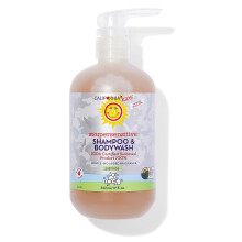 California Kids Super Sensitive hajusteeton shampoo ja vartalovesi | 100 % kasvipohjainen | Hellδvarainen ihonhoito lapsille | Hajusteeton shampoo la