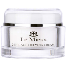 Le Mieux 24 Uur Anti-Aging Crème - Hydraterende Gezichtsmoisturizer met Hyaluronzuur & Peptiden