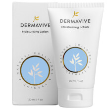 Dermavive feuchtigkeitsspendende Gesichts- und Krperlotion mit Vitamin E und kolloidalem Haferflocken feuchtigkeitsspendende Feuchtigkeitscreme mi