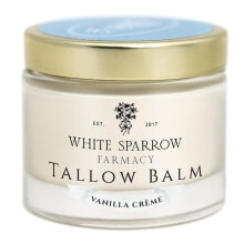 White Sparrow Farmacy Bio-Talgbalsam von grasgeftterten Khen (Vanillecreme) Bio-Talg von grasgeftterten Khen und ausschlielich Bio-Zutaten. F