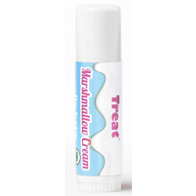 Treat Jumbo Baume à Lèvres Bio, Crème de Guimauve, Sans Cruauté, 14g, Blanc