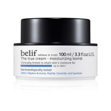 belif The True Cream Moisturizing Bomb 100 ml 48 Stunden Feuchtigkeit und Hydratation Peptid Ceramid Squalan stellt die Hautbarriere wieder her Tgli