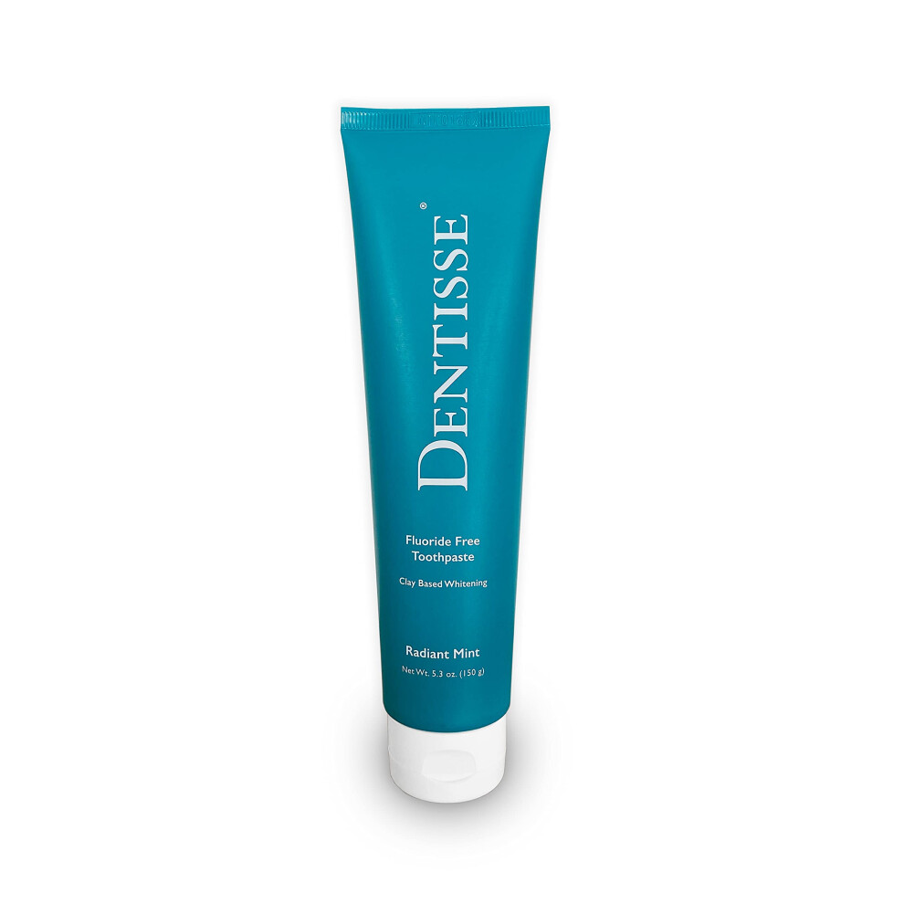 Dentisse Natural Reflection Fluoride Free Whitening Toothpaste By - Whiter Teeth Brighter Smile - Polishing Fluoride Free Toothpaste 5.3Oz Radia