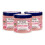 Dr Teal's Scrub Σαπούνι Σαχάρας, Ρόδο με Αιθέρια Έλαια, 19 oz (3 τεμάχια) 1