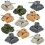 Mini tanques pullback ArtCreativity (pacote com 24) Brinquedos divertidos do exrcito, veculos militares com mecanismo de pullback, lembrancinha 1