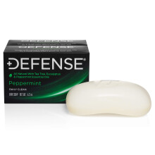 Defense Soap 2 Stck All Natural Peppermint Bar Soap fr Mnner | Hergestellt von Wrestlern mit Teebauml und Eukalyptusl zur Frderung einer gesund