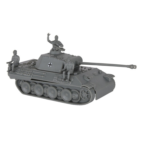 BMC CTS WW2 Γερμανικός Τεθωρακισμένος Panther V - Γκρι 1:38 Πλαστικό Στρατιωτικό Όχημα