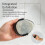 Yoove Bamboe Houtskoolzeep met Scrubber, Elastische Grip, Druppelvorm 3