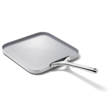 Caraway Square Griddle Pan - 11 Square Pan - Non-Stick Ceramic Coated - Non Toxic PTFE & PFOA Free - Oven Safe & Compatible with All Stovetops