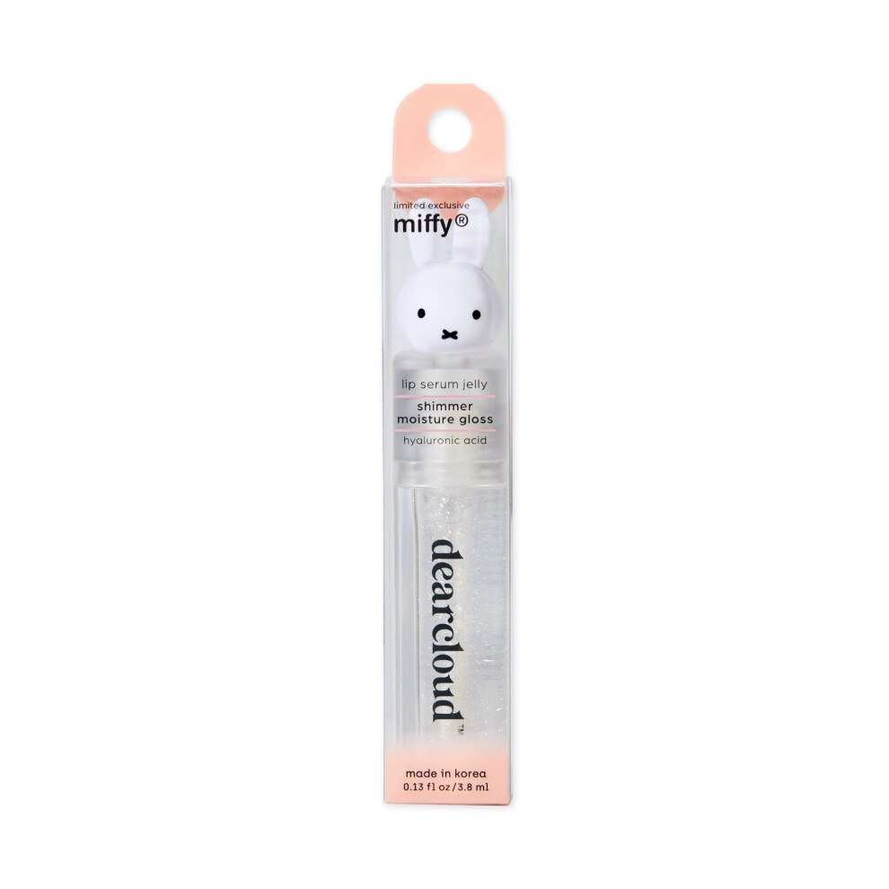 Dearcloud X Miffy Lip Serum Jelly - Darling Friend Tinted Gloss For Hydration & Shine (Darling Friend)