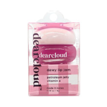 Dearcloud Dewy Lip Jam feuchtigkeitsspendender Lippenbalsam und Glanz mit Vitamin E, koreanische Hautpflege (Passionsfrucht)