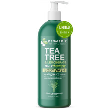 KESMEDIK Tea Tree & Lemongrass Body Wash | Reiniging & Bescherming tegen Voetschimmel, Ringworm, Geuren & Acne