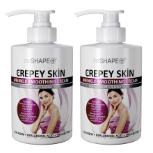 Reshape+ Crepey Skin Treatment Cream Faltenglttende Lotion Anti-Aging-Hautpflege-Feuchtigkeitscreme fr Gesicht, Arme, Hals und Krper mit Kollagen