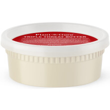 Maslo do ciala Triple Threat 8 uncji - Mieszanka Shea Mango i oleju kokosowego - 100% czystego, naturalnego, surowego, nierafinowanego kremu nawi