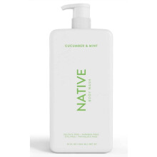 Native Body Wash voor Vrouwen en Mannen | Vrij van Sulfaten, Parabenen en Kleurstoffen, 36 oz met pomp - 1 verpakking