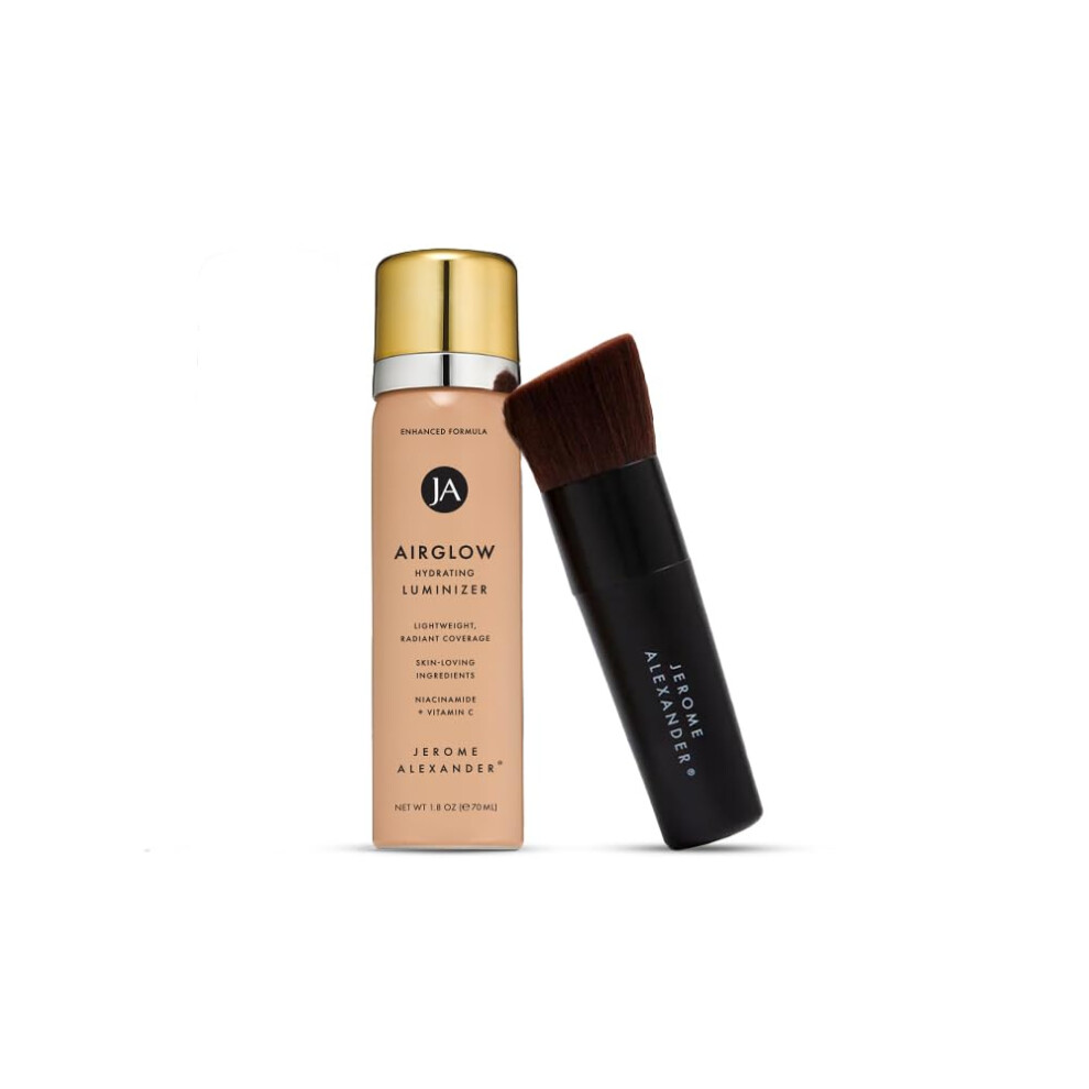 Jerome Alexander MagicMinerals AirGlow Tinted Highlighting Night Mist  Illuminating Airbrush Tinted Moisturizer Spray | 2PC | Champagne Glow-image-OPC-PHTGMVC-NEW