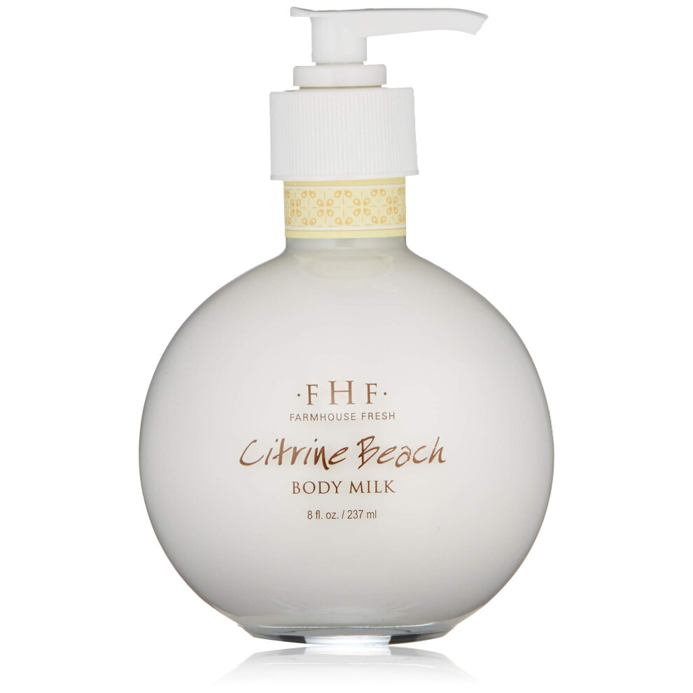Farmhouse Fresh Citrine Beach Body Milk 8 Fl Oz