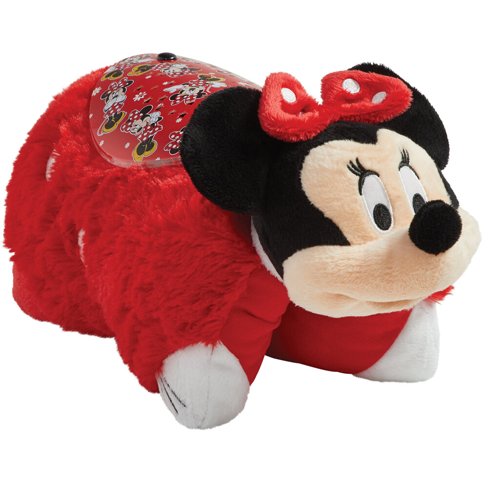 Pillow Pets Disney Rockin The Dots Minnie Mouse Sleeptime Lites Retro Minnie Mouse Pl Sch-Nachtlicht-image