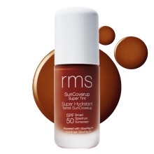 RMS Beauty SunCoverup Super Tint Breitspektrum-Sonnenschutz mit Lichtschutzfaktor 50  Hauttnung ohne Nano-Zinkoxid-Mineral-Sonnenschutz, strahlend