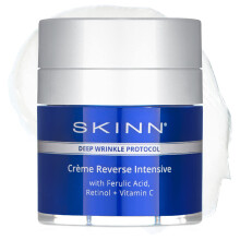 SKINN Crme Reverse mit Ferulasure, Retinol und Vitamin C Crme Reverse Intensiv-Anti-Aging-Creme mit Hyaluronsure zur Aufpolsterung der Haut. Vita