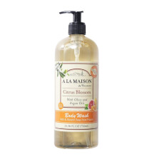 A LA MAISON French Hydrating Liquid Body Wash Citrus Blossom Natrliches Duschgel mit therischen len biologisch abbaubar, auf pflanzlicher Basi