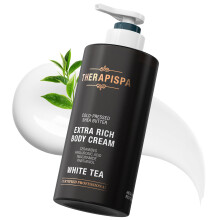 THERAPISPA Extra reichhaltige Krpercreme tiefe Feuchtigkeitsversorgung und Reparatur mit Ceramiden, Hyaluronsure, Niacinamid (B3), Panthenol (B5)